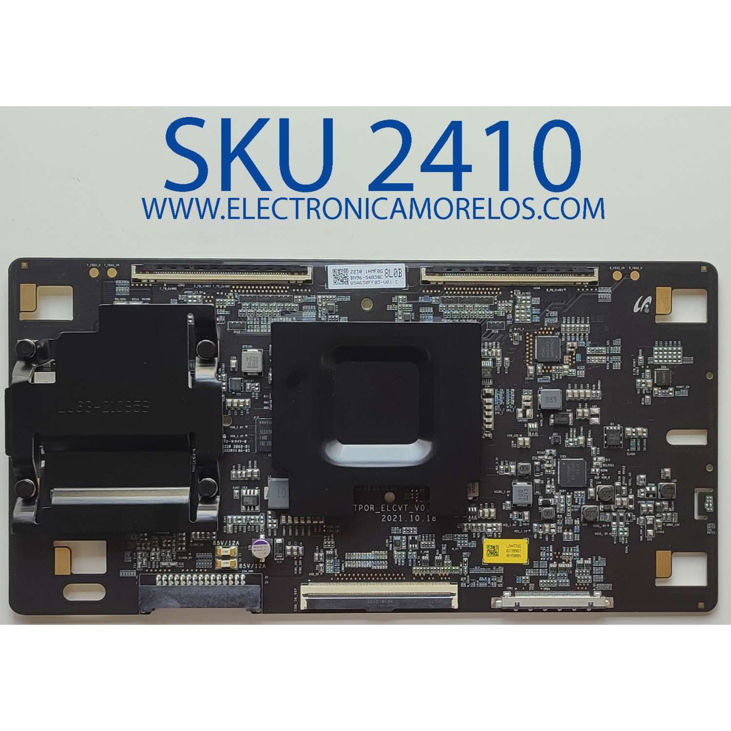 T-CON PARA TV SAMSUNG / NUMERO DE PARTE BN96-54038C / 21Y_VBUATPOR_ELCVT_V0.2 / LJ9449762G / LJ94-49762G / BN9654038C / PANEL CY-AB065FLLV3H / MODELO QN65S95BAFXZA FC02	